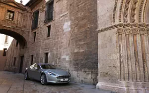 Обои автомобили Aston Martin Rapide (Hardly Green) - 2010