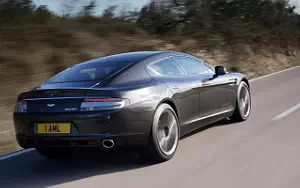 Обои автомобили Aston Martin Rapide (Quantum Silver) - 2010