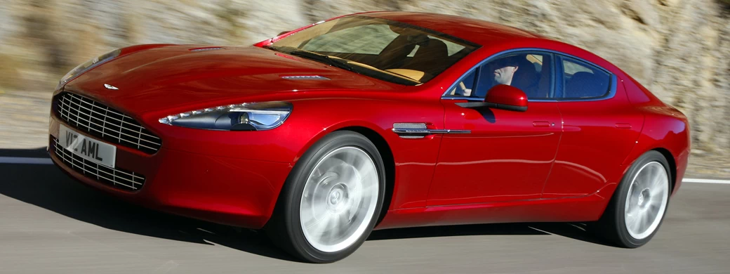 Обои автомобили Aston Martin Rapide (Magma Red) - 2010 - Car wallpapers
