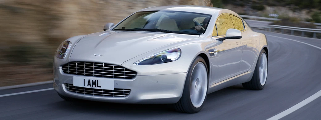 Обои автомобили Aston Martin Rapide (Silver Blonde) - 2010 - Car wallpapers