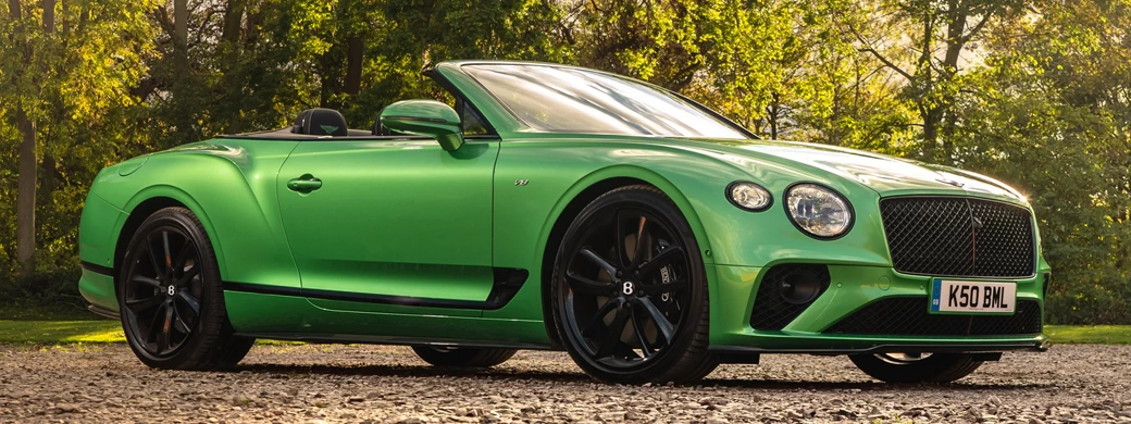   Bentley Continental GT V8 Convertible (Apple Green) UK-spec - 2020 - Car wallpapers