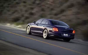 Обои автомобили Bentley Flying Spur Hybrid (Azure Purple) US-spec - 2022