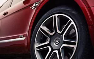   Bentley Bentayga Diesel (Rubino Red) - 2016