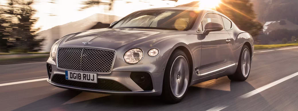   Bentley Continental GT (Extreme Silver) - 2018 - Car wallpapers