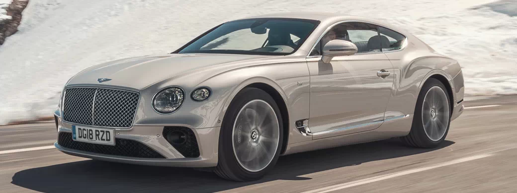   Bentley Continental GT First Edition (White Sand) - 2018 - Car wallpapers