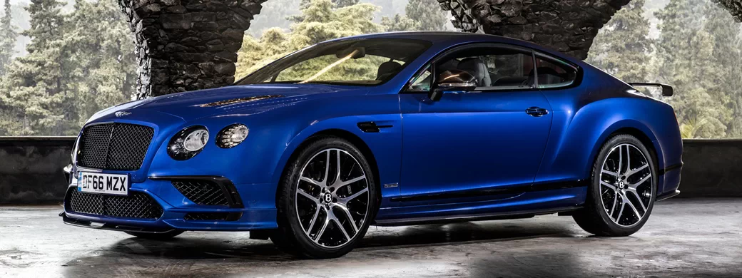   Bentley Continental Supersports (Moroccan Blue) - 2017 - Car wallpapers