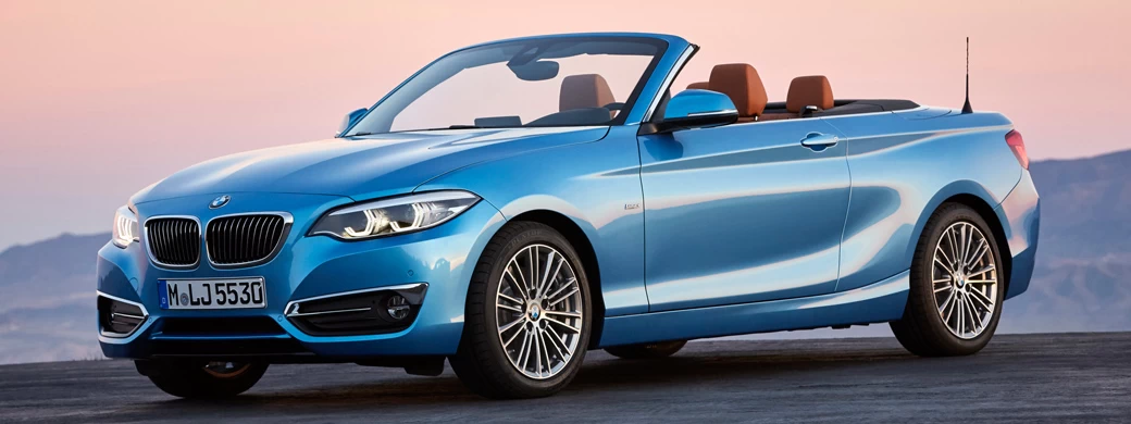   BMW 230i Convertible Luxury Line - 2017 - Car wallpapers