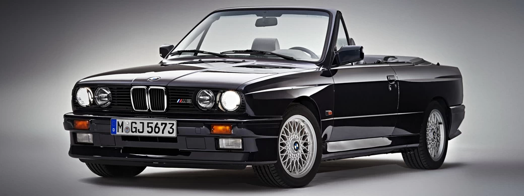   BMW M3 Convertible E30 - 1988-1991 - Car wallpapers