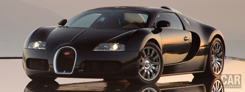   Bugatti Veyron Black - 2008 - Car wallpapers