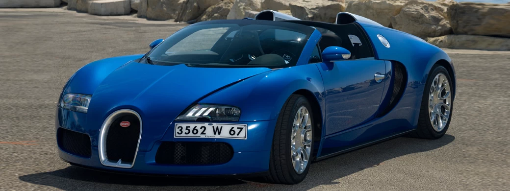 Обои автомобили Bugatti Veyron Grand Sport Roadster - 2009 - Car wallpapers