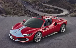 Обои автомобили Ferrari 296 GTS Assetto Fiorano - 2022