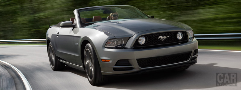   Ford Mustang GT Convertible - 2013 - Car wallpapers