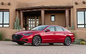   Hyundai Sonata Limited (Calypso Red) US-spec - 2019