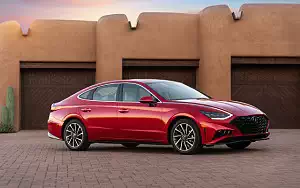   Hyundai Sonata Limited (Calypso Red) US-spec - 2019