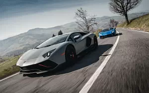 Обои автомобили Lamborghini Aventador LP 780-4 Ultimae US-spec - 2021