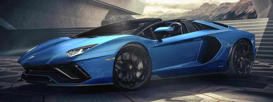 Обои автомобили Lamborghini Aventador LP 780-4 Ultimae Roadster - 2021 - Car wallpapers