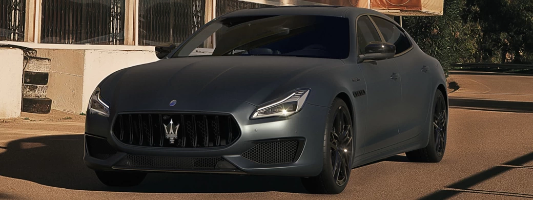 Обои автомобили Maserati Quattroporte MC Edition (Blu Vittoria) - 2022 - Car wallpapers