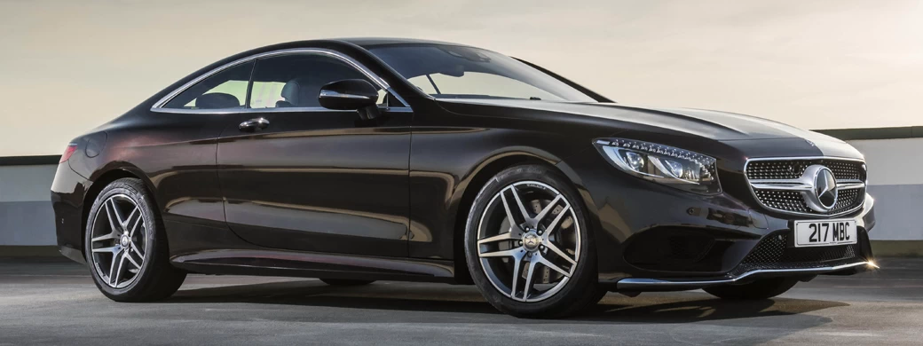   Mercedes-Benz S 500 Coupe AMG Line UK-spec - 2015 - Car wallpapers