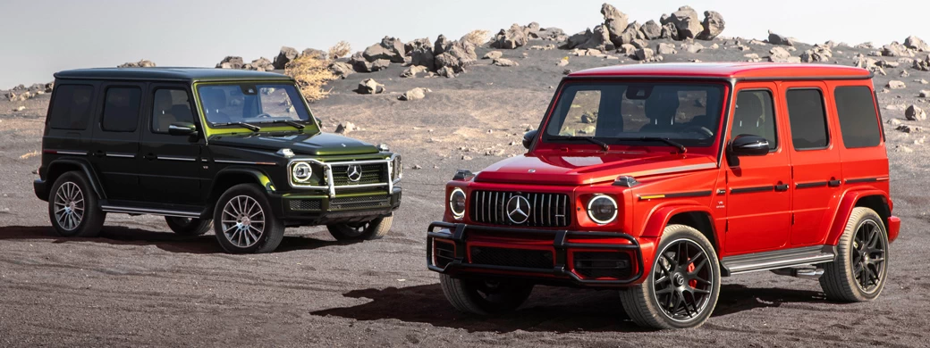   Mercedes-Benz G 550 and Mercedes-AMG G 63 US-spec - 2018 - Car wallpapers