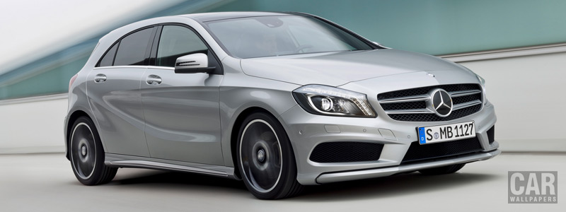  Mercedes-Benz A250 AMG Sport Package - 2012 - Car wallpapers