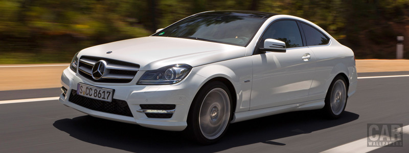   Mercedes-Benz C220 CDI Coupe - 2011 - Car wallpapers