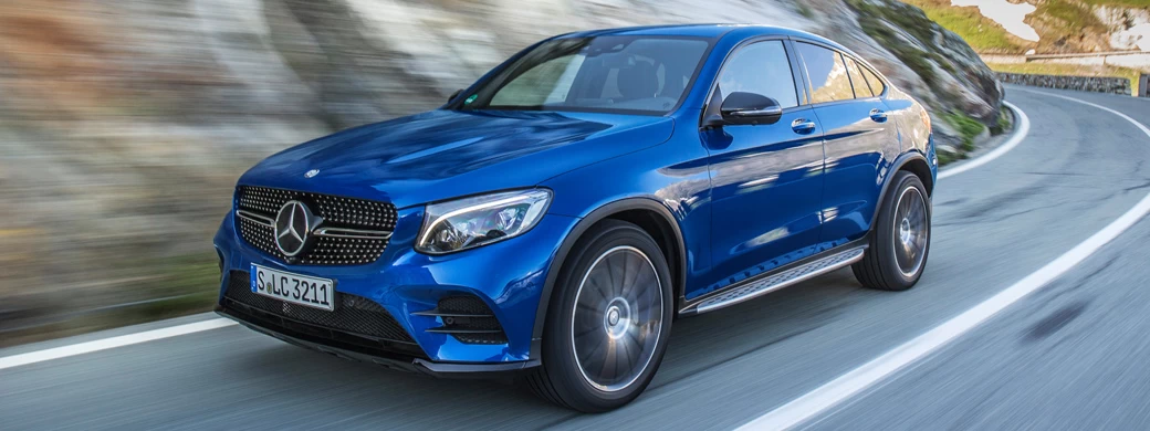   Mercedes-Benz GLC 250 4MATIC Coupe AMG Line - 2016 - Car wallpapers