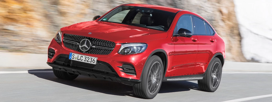   Mercedes-Benz GLC 350 d 4MATIC Coupe AMG Line - 2016 - Car wallpapers
