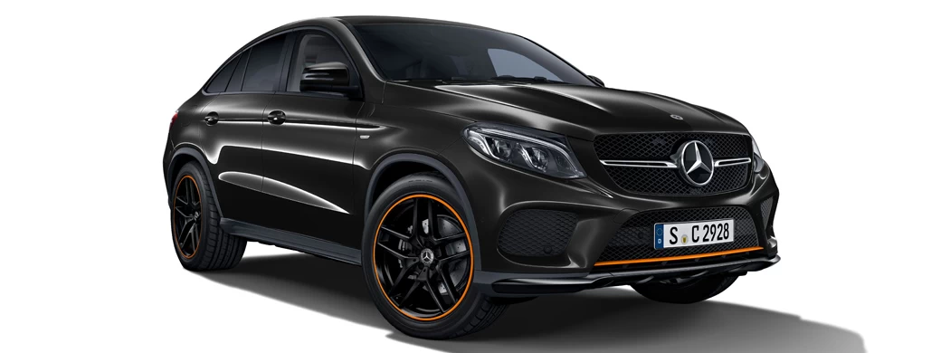  Mercedes-Benz GLE 350 d 4MATIC Coupe OrangeArt Edition - 2017 - Car wallpapers