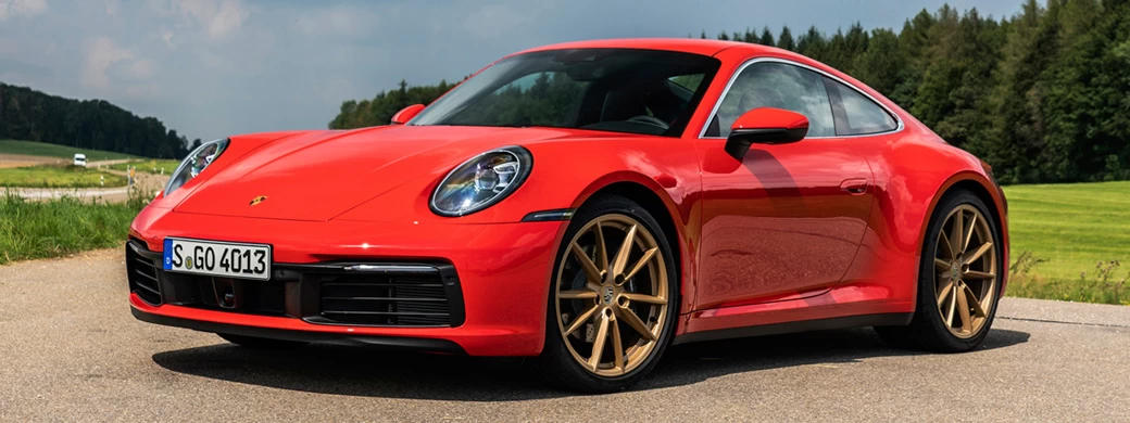   Porsche 911 Carrera Coupe (Guards Red) - 2019 - Car wallpapers