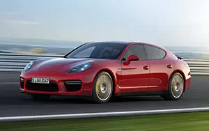 Обои автомобили Porsche Panamera GTS - 2013