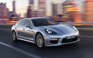 Обои автомобили Porsche Panamera Turbo Executive - 2013