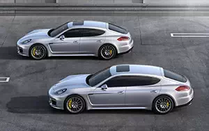Обои автомобили Porsche Panamera Turbo Executive - 2013