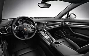Обои автомобили Porsche Panamera Turbo S Executive - 2013