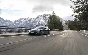 Обои автомобили Porsche Panamera Turbo S E-Hybrid Executive (Volcano Grey Metallic) - 2020