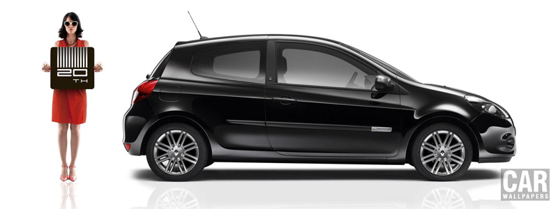   Renault Clio 20th Limited Edition - 2010 - Car wallpapers