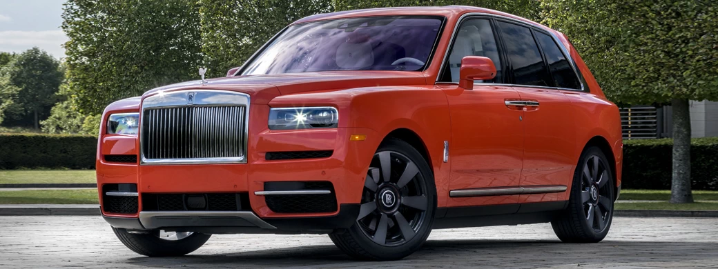   Rolls-Royce Cullinan Fux Orange - 2019 - Car wallpapers