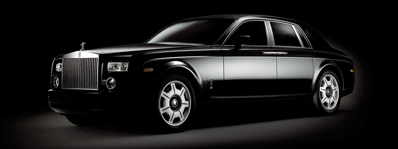   Rolls-Royce Phantom Black - 2006 - Car wallpapers