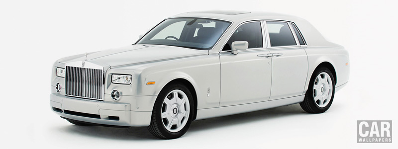   Rolls-Royce Phantom Silver - 2007 - Car wallpapers