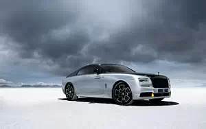 Обои автомобили Rolls-Royce Wraith Black Badge Landspeed Collection - 2021