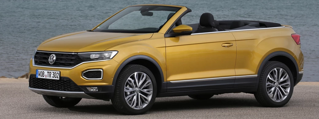   Volkswagen T-Roc Cabriolet (Turmeric Yellow) - 2020 - Car wallpapers