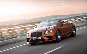   Bentley Continental Supersports Convertible (Orange Flame) - 2017