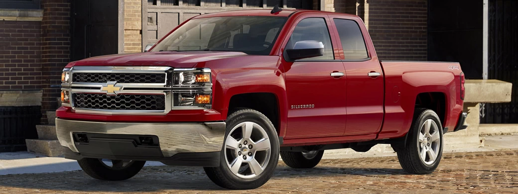   Chevrolet Silverado Custom Double Cab - 2015 - Car wallpapers