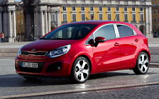   Kia Rio 5door Red - 2011