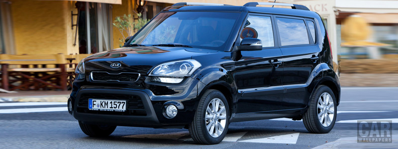   Kia Soul Black - 2011 - Car wallpapers