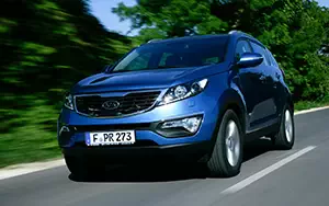   Kia Sportage (Byte Blue) - 2010