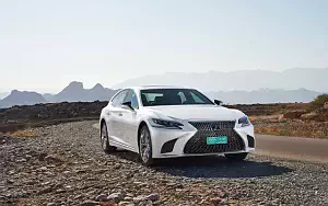   Lexus LS 500h AWD (Sonic White) - 2017