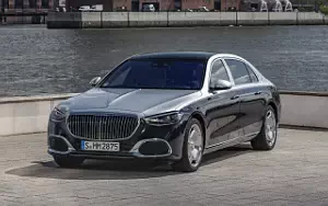   Mercedes-Maybach S 580 4MATIC (Nautical Blue/High-Tech Silver) - 2021