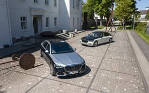   Mercedes-Maybach S 580 4MATIC (Nautical Blue/High-Tech Silver) - 2021