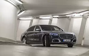   Mercedes-Maybach S 580 4MATIC (Nautical Blue/High-Tech Silver) - 2021