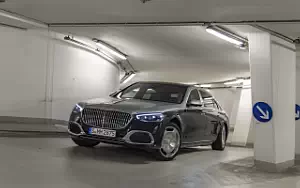   Mercedes-Maybach S 580 4MATIC (Nautical Blue/High-Tech Silver) - 2021